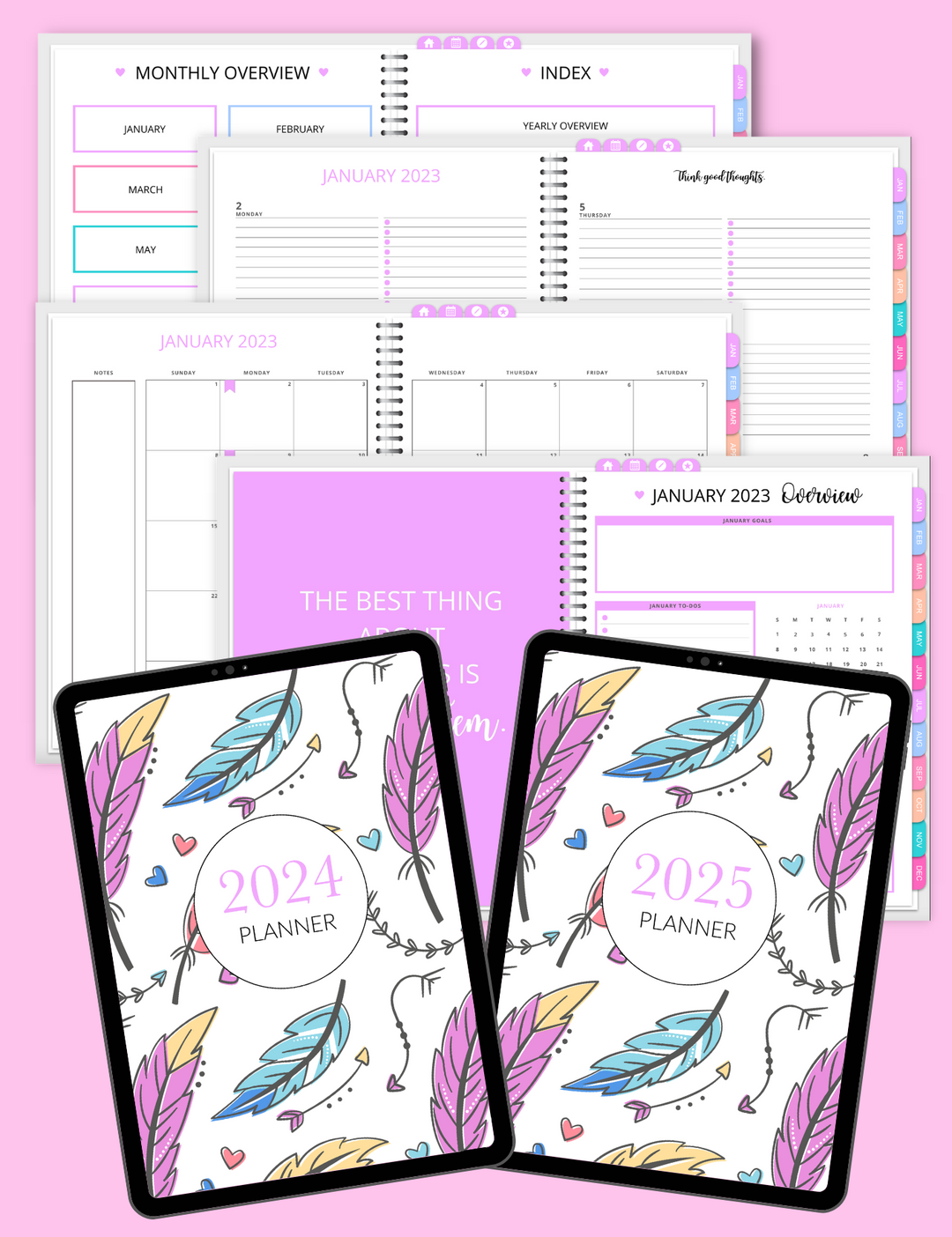 The 2024 & 2025 Digital Planner