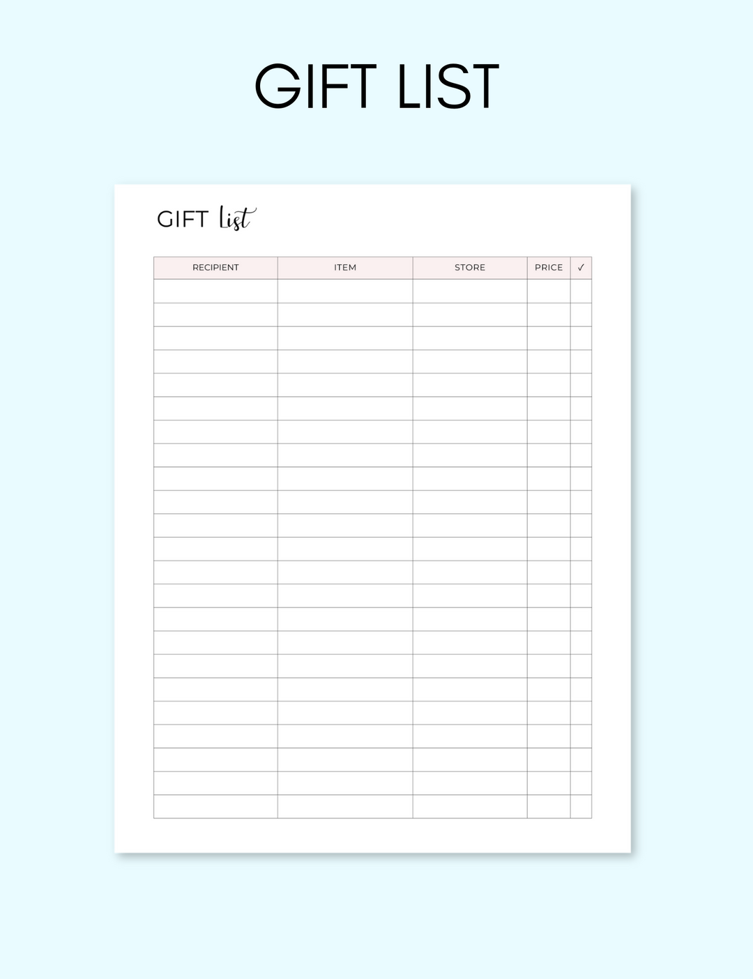 Birthday Tracker