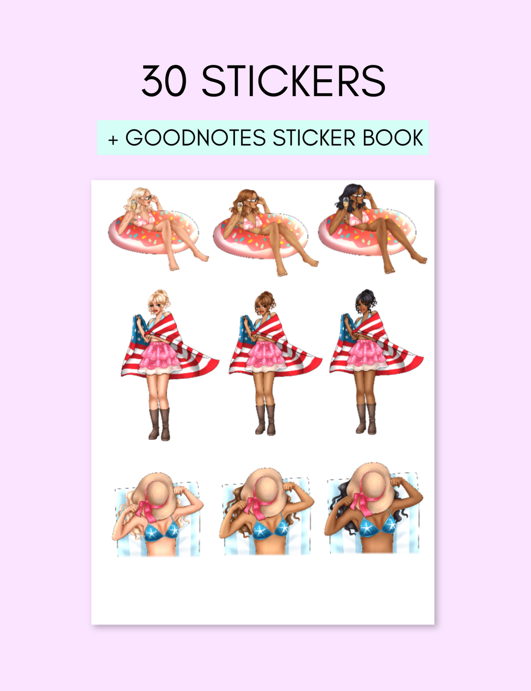 July Sticker Pack