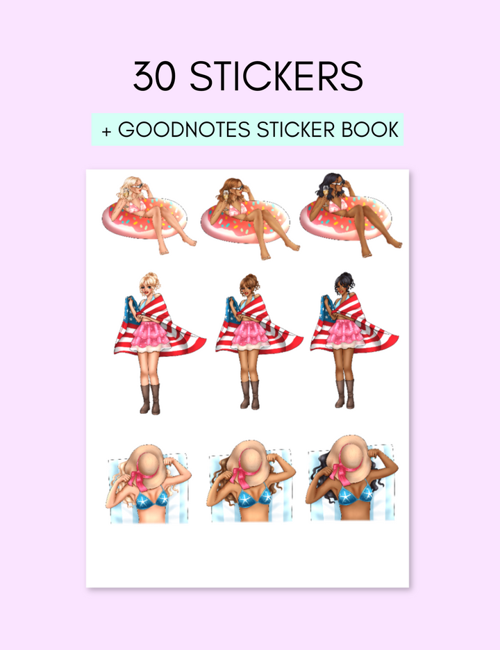 July Sticker Pack