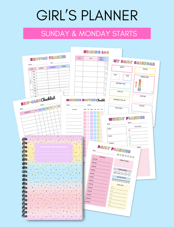 The Ultimate Kid's Printable Planner