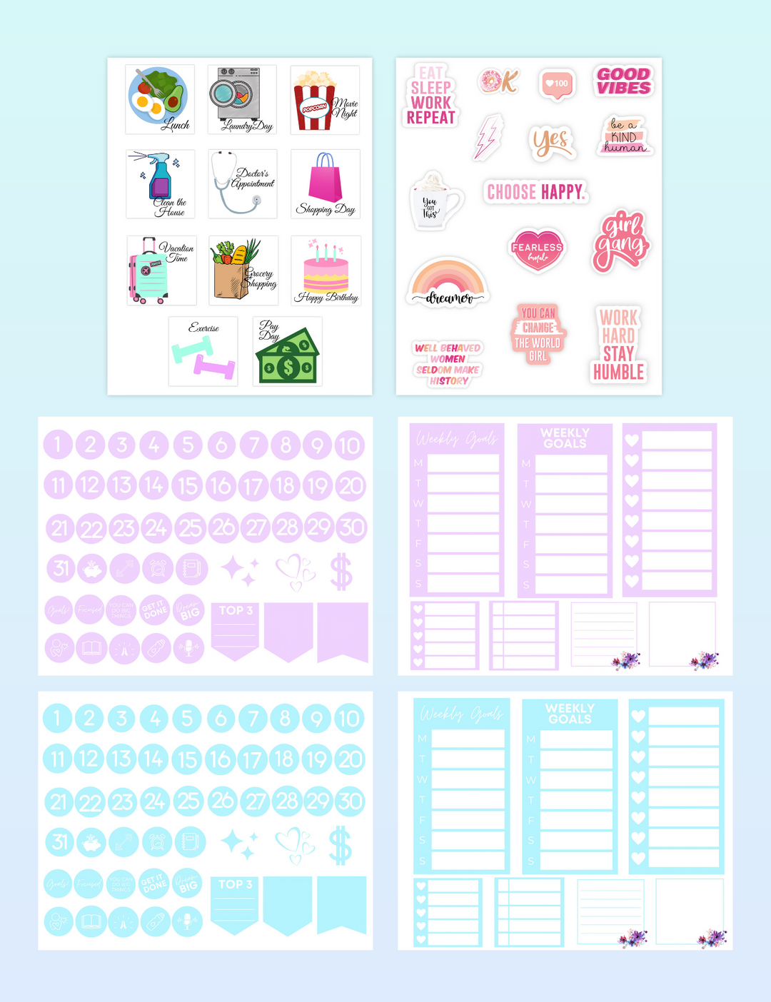 Digital Planning Essentials Bundle