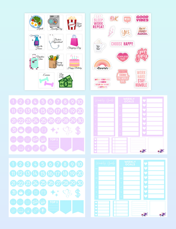 Digital Planning Essentials Bundle