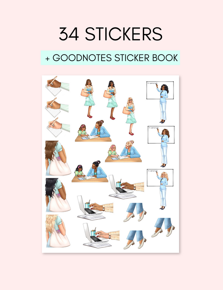 Teacher Sticker Pack