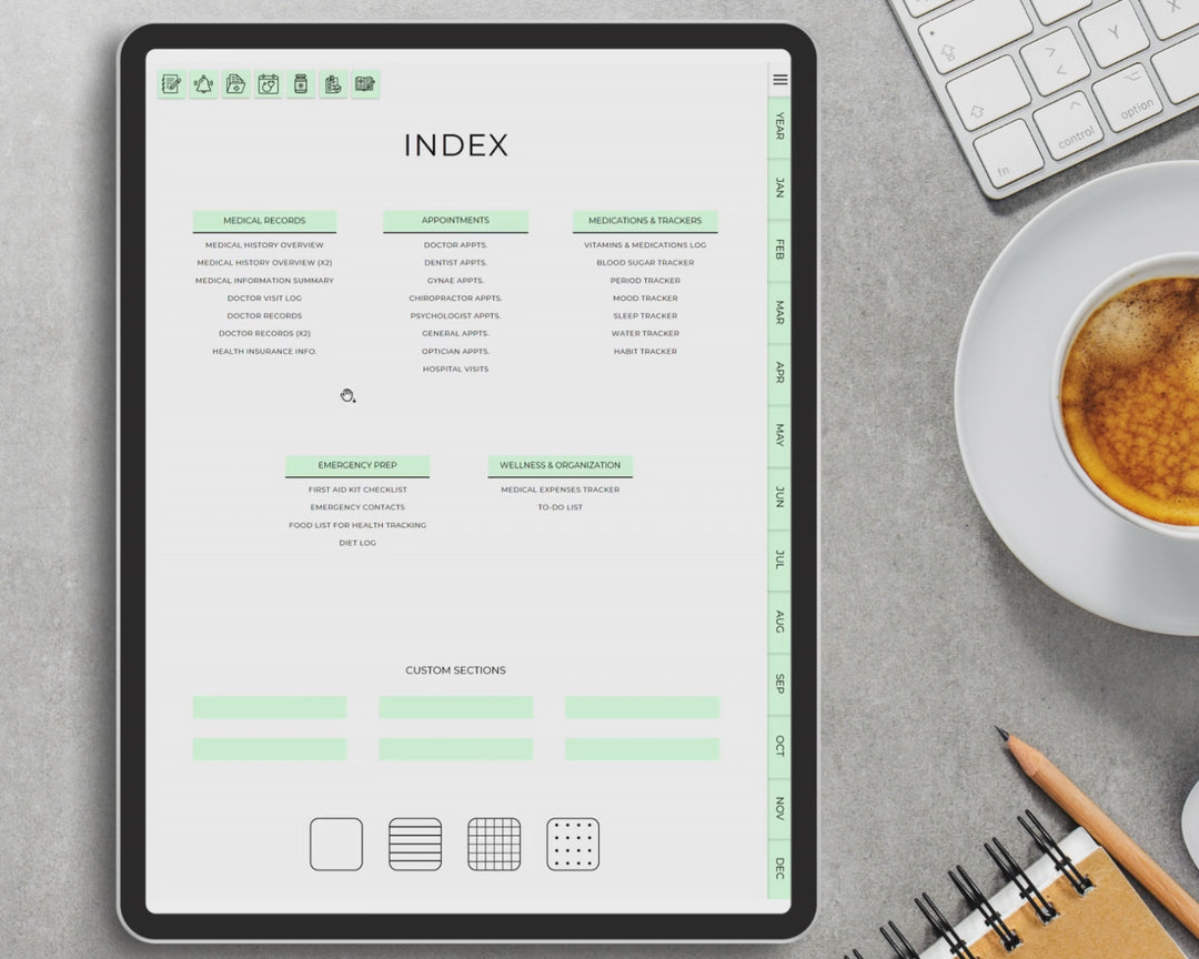 Medical Digital Planner