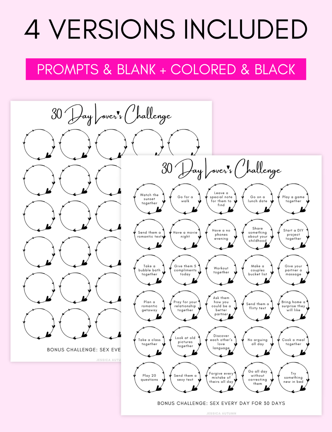 30 Day Lover's Challenge