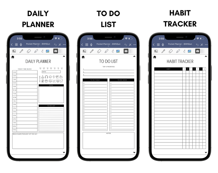 Digital Phone Planner Neutral