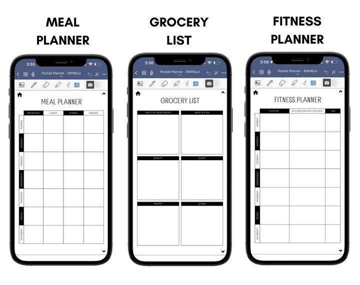 Digital Phone Planner Neutral