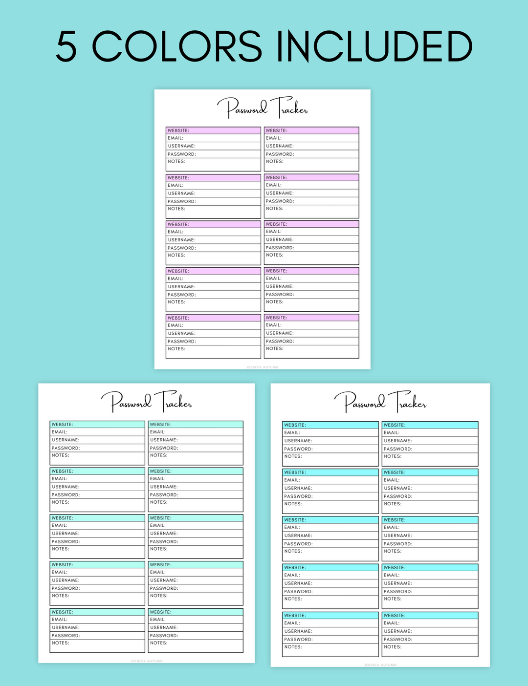 Password Tracker