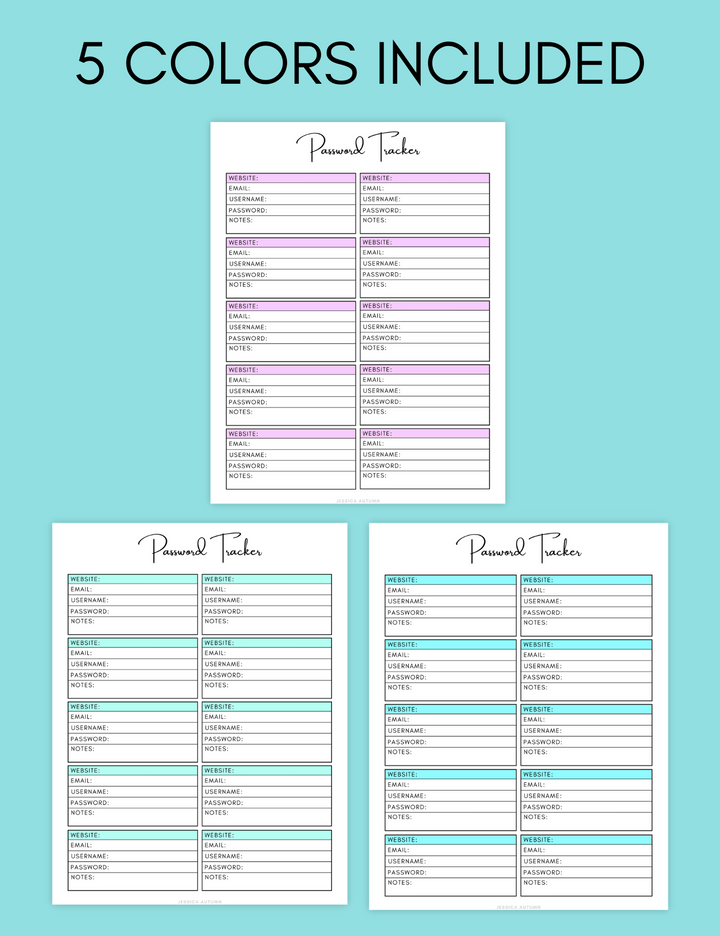 Password Tracker