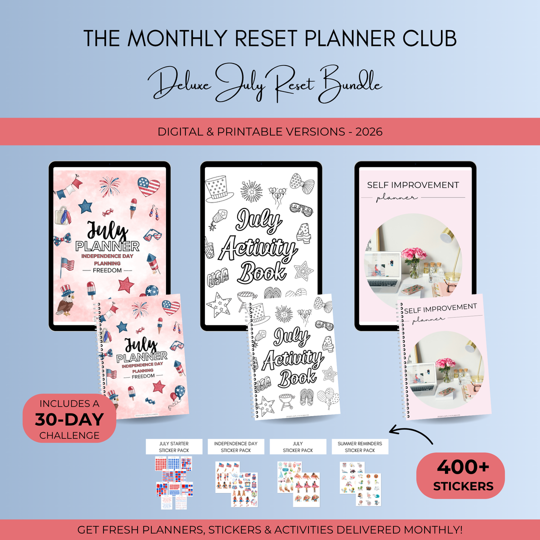 The Monthly Reset Planner Club