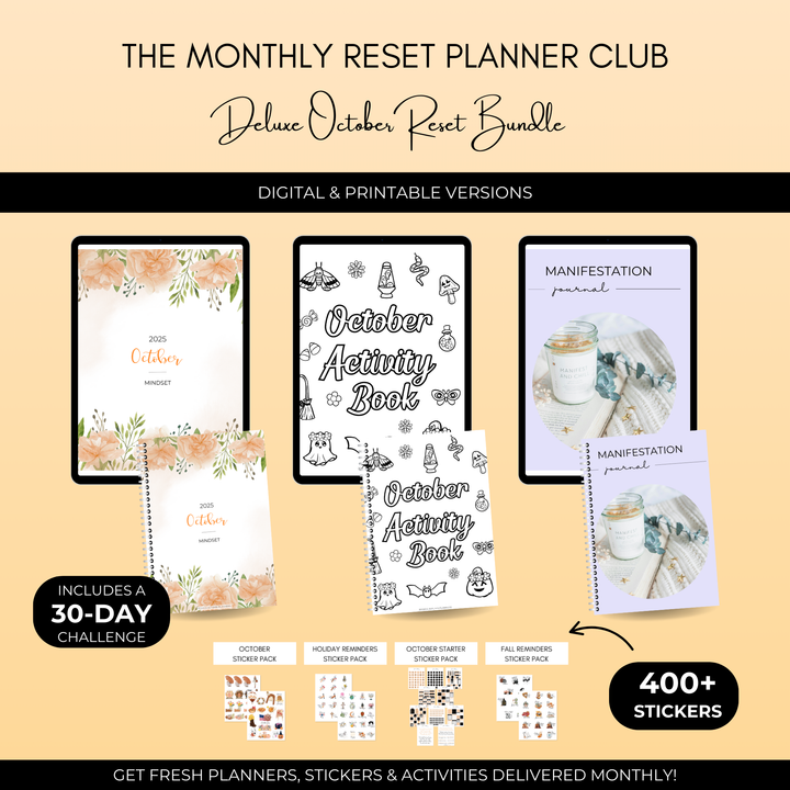 The Monthly Reset Planner Club
