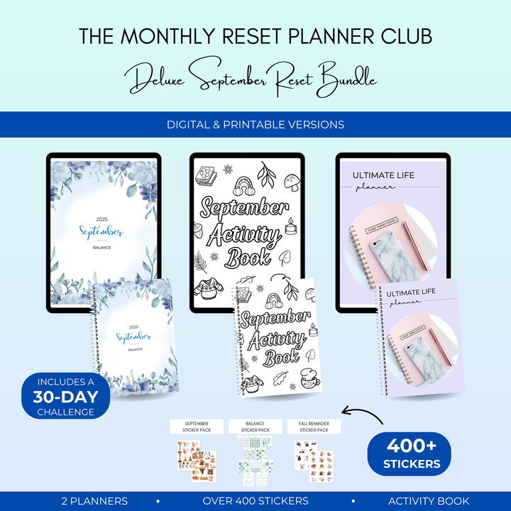 The Monthly Reset Planner Club