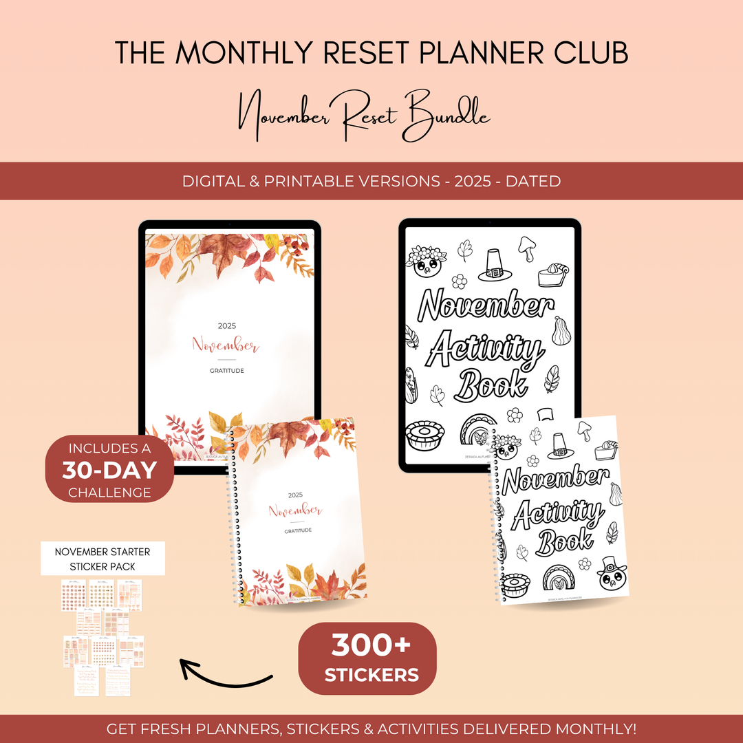 The Monthly Reset Planner Club