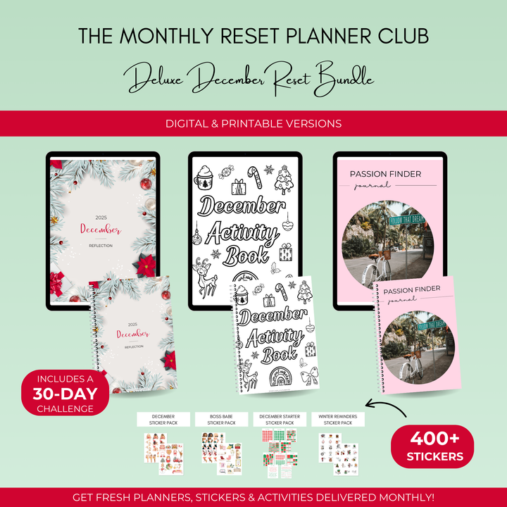 The Monthly Reset Planner Club