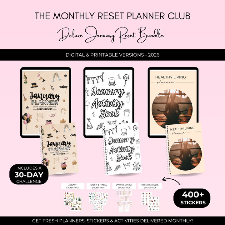 The Monthly Reset Planner Club