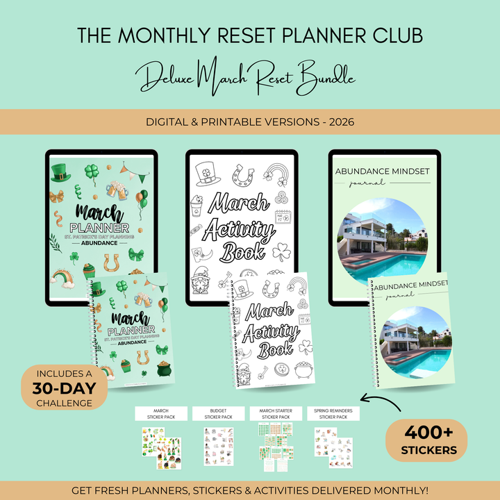 The Monthly Reset Planner Club