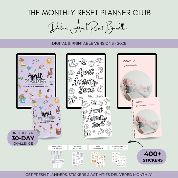 The Monthly Reset Planner Club