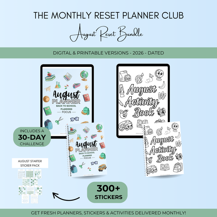 The Monthly Reset Planner Club