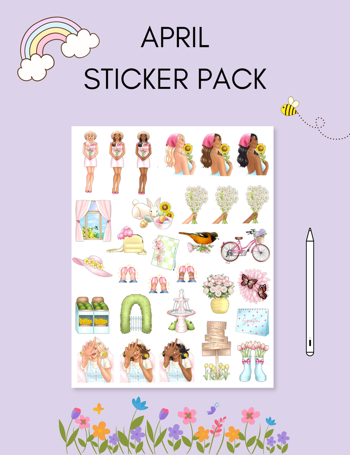 April Sticker Pack