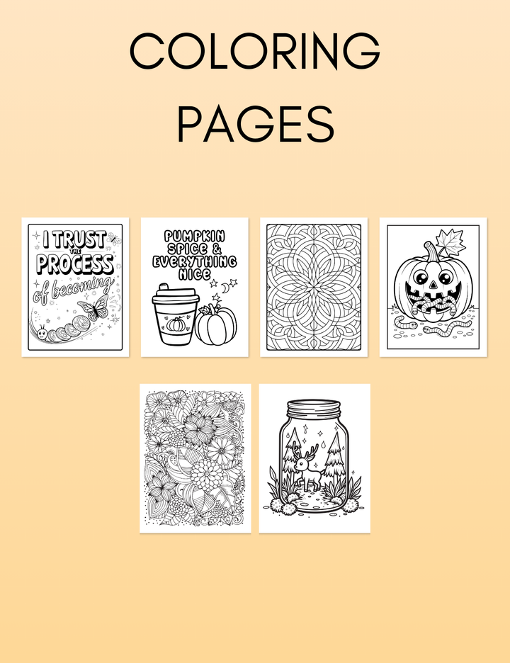 October Activity Book Bundle (Digital + Printable)