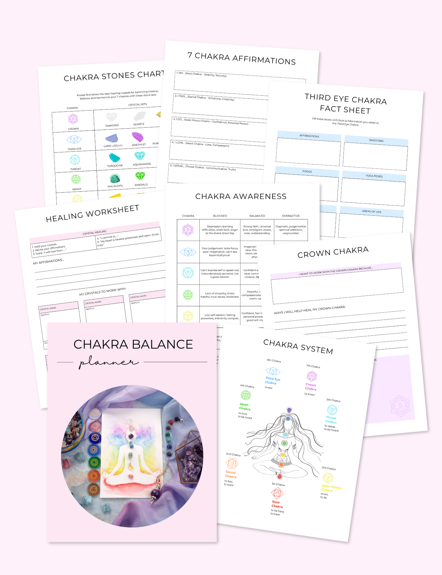 Chakra Balance Imagepdf Chakra Balance Planner – Jessica Autumn Planners