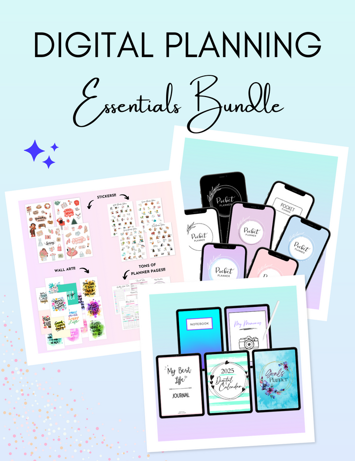 Digital Planning Essentials Bundle