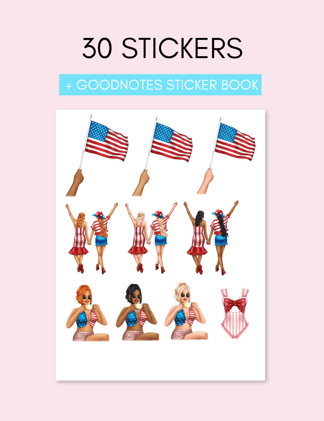 Independence Day Stickers