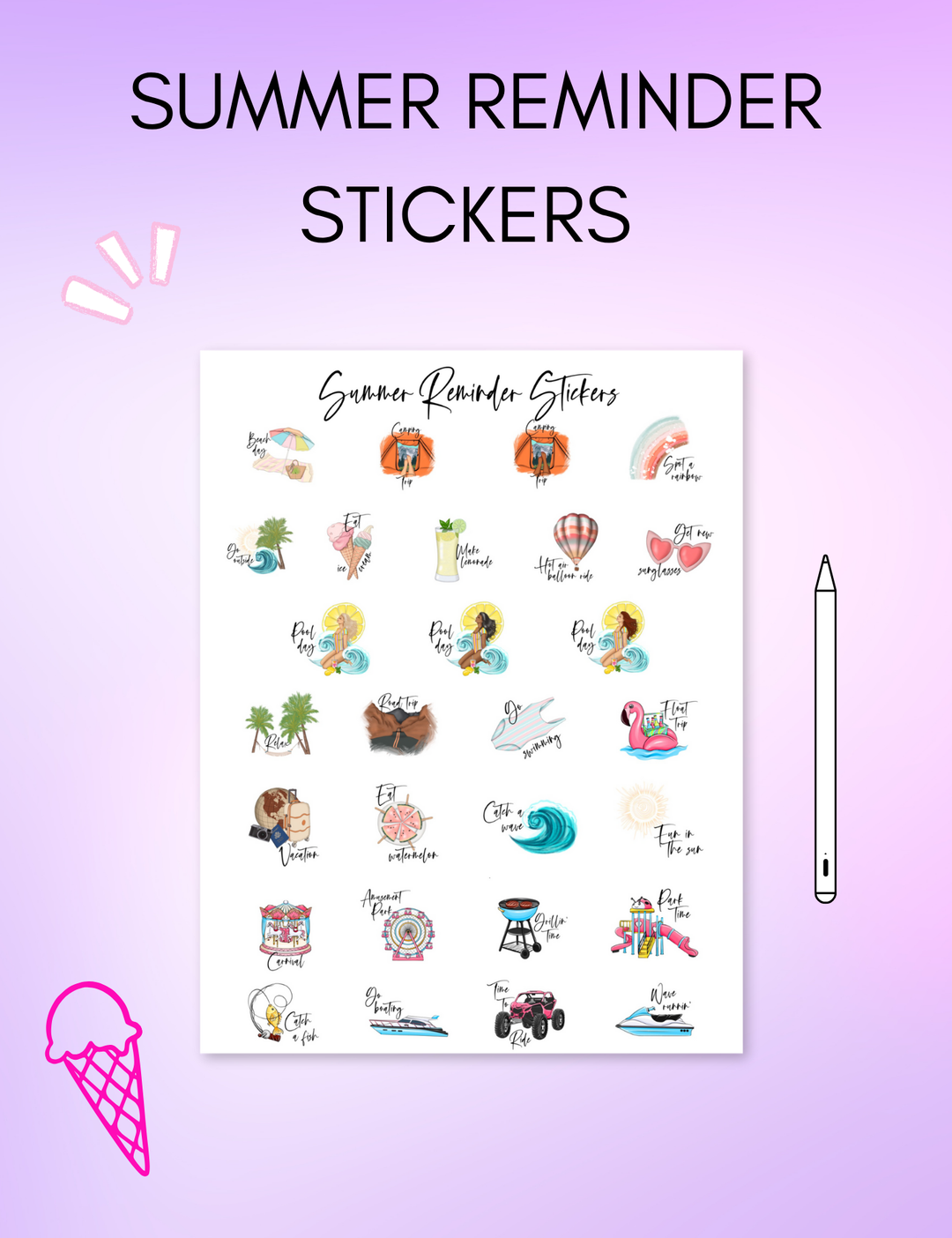Focus Planner Bundle: August Reset