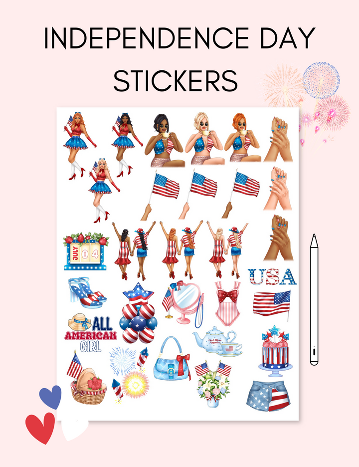 Independence Day Stickers