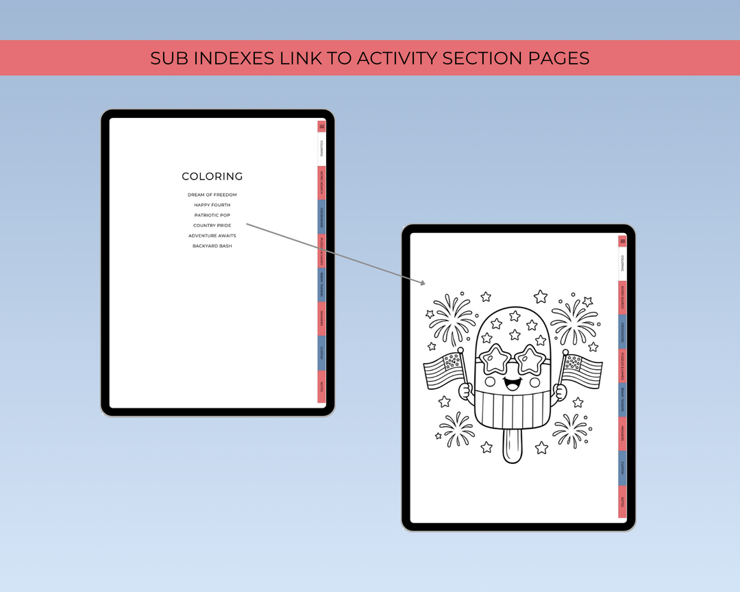 July Activity Book Bundle (Digital + Printable)