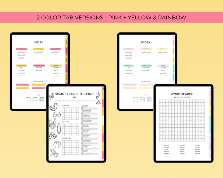 June Activity Book Bundle (Digital + Printable)