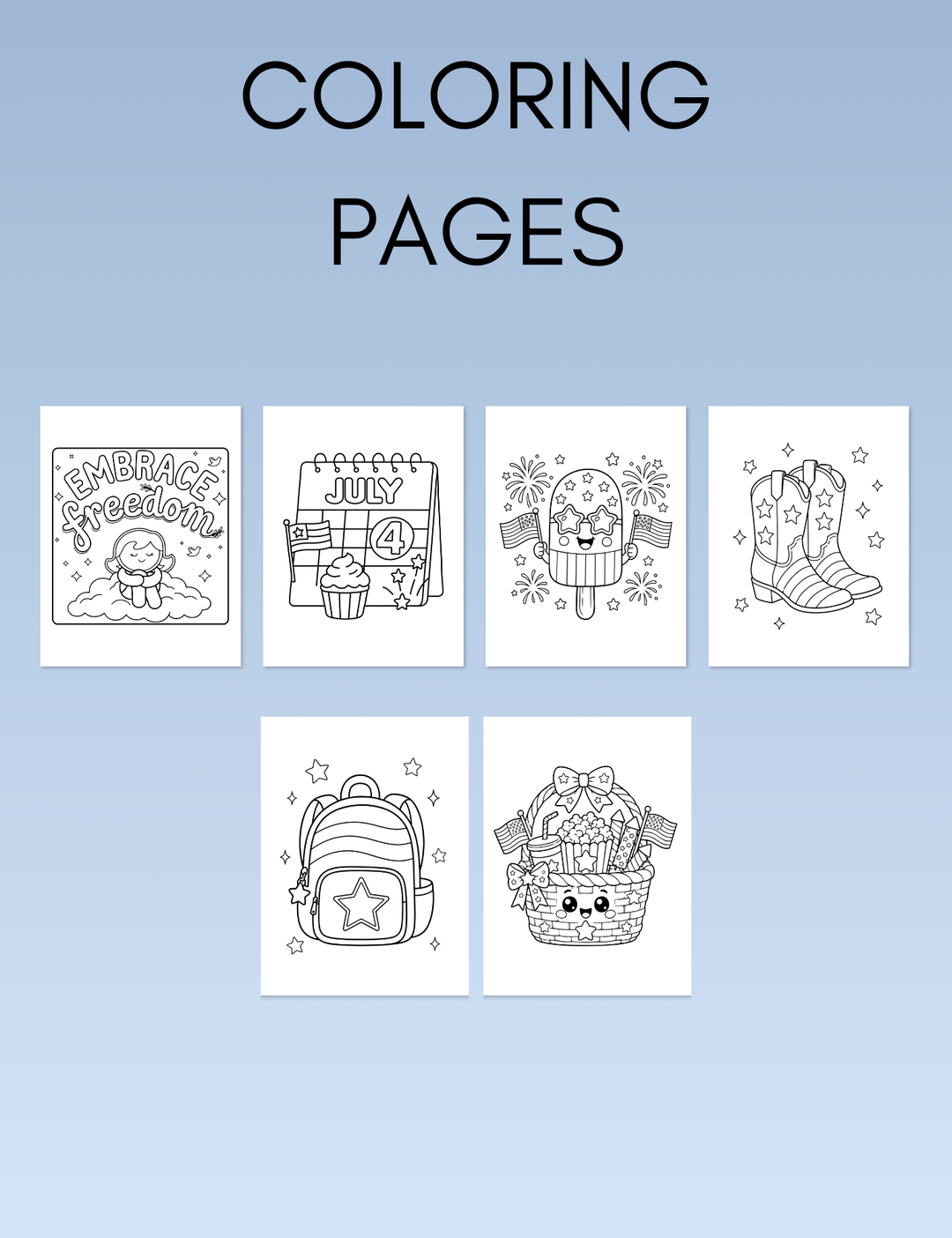 July Activity Book Bundle (Digital + Printable)