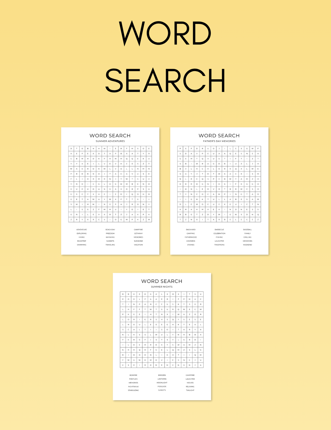 June Activity Book Bundle (Digital + Printable)