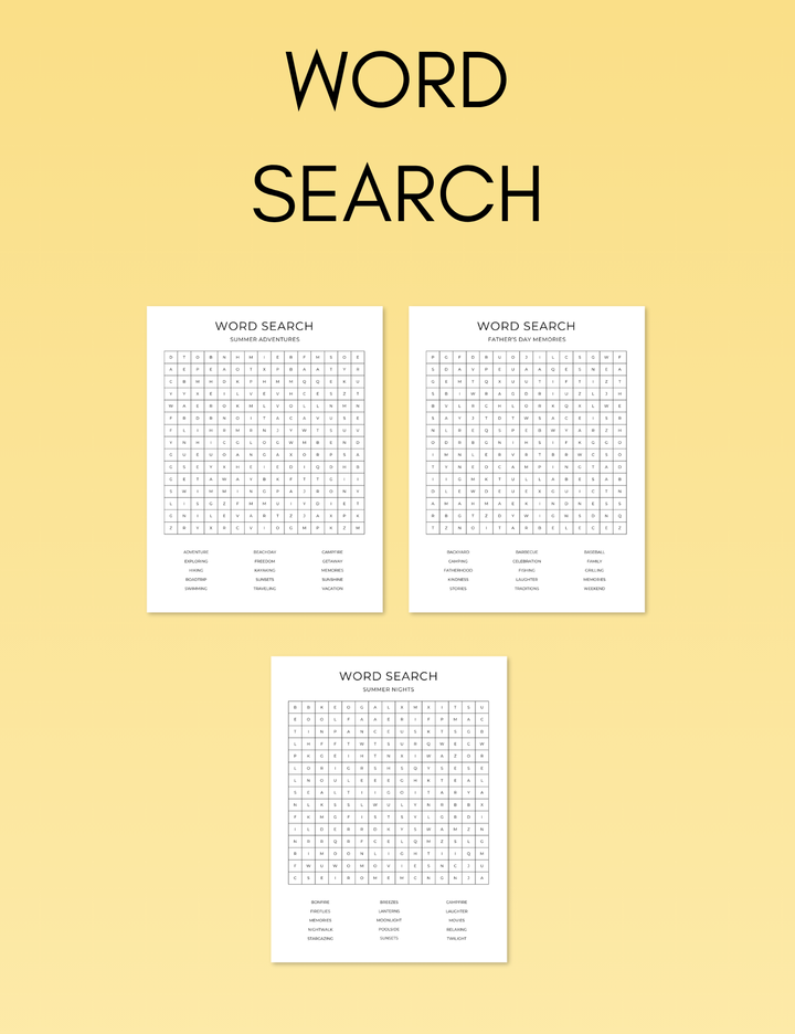 June Activity Book Bundle (Digital + Printable)
