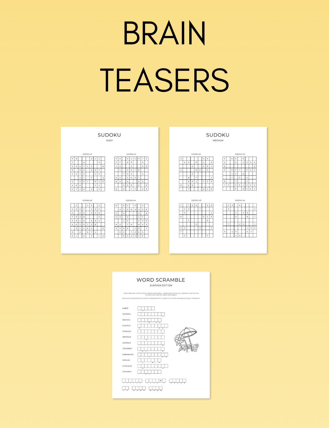 June Activity Book Bundle (Digital + Printable)