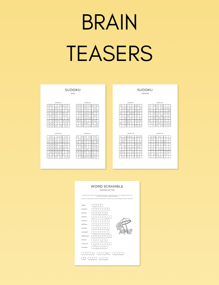 June Activity Book Bundle (Digital + Printable)