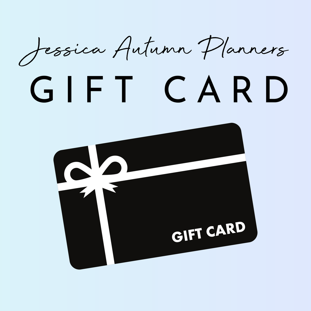 Jessica Autumn Planners Gift Card