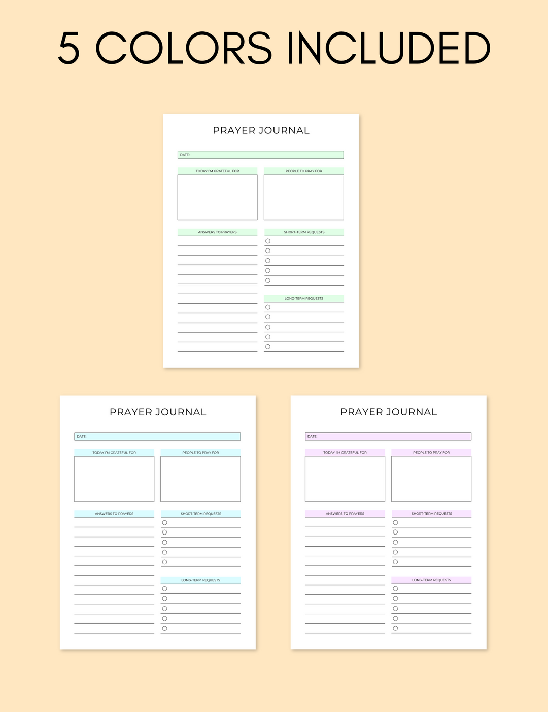 Prayer Journal