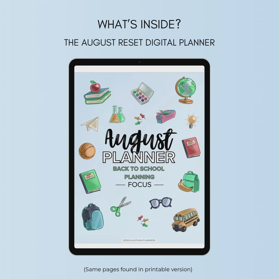 The Monthly Reset Planner Club