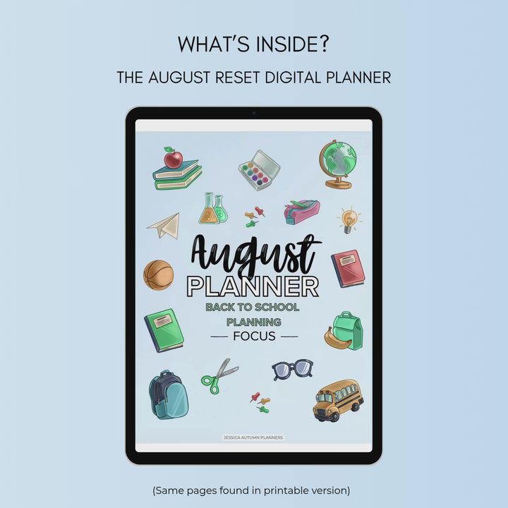 The Monthly Reset Planner Club
