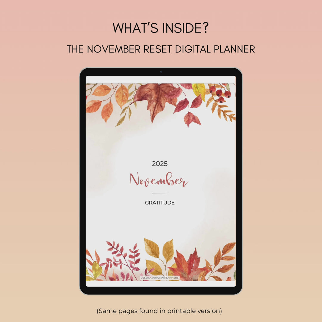 The Monthly Reset Planner Club