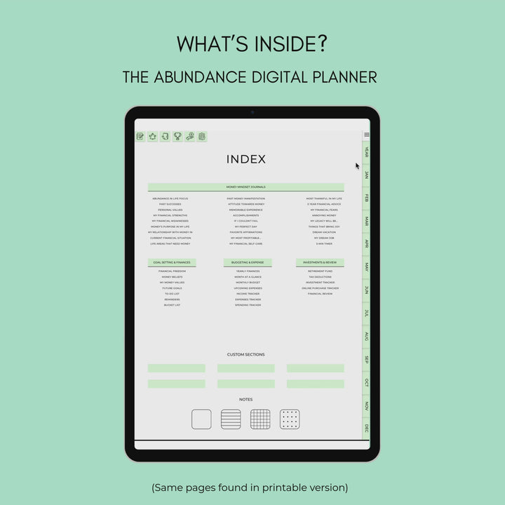 The Monthly Reset Planner Club