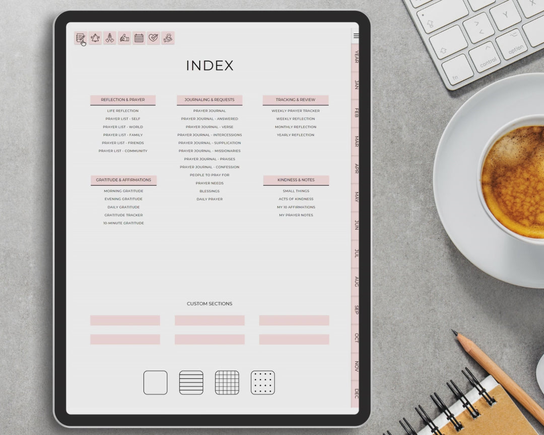 Digital Prayer Journal