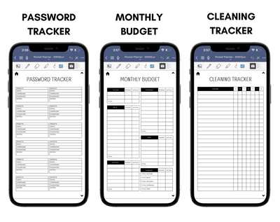 Digital Phone Planner Neutral