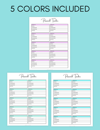 Password Tracker