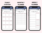 Digital Phone Planner Bundle