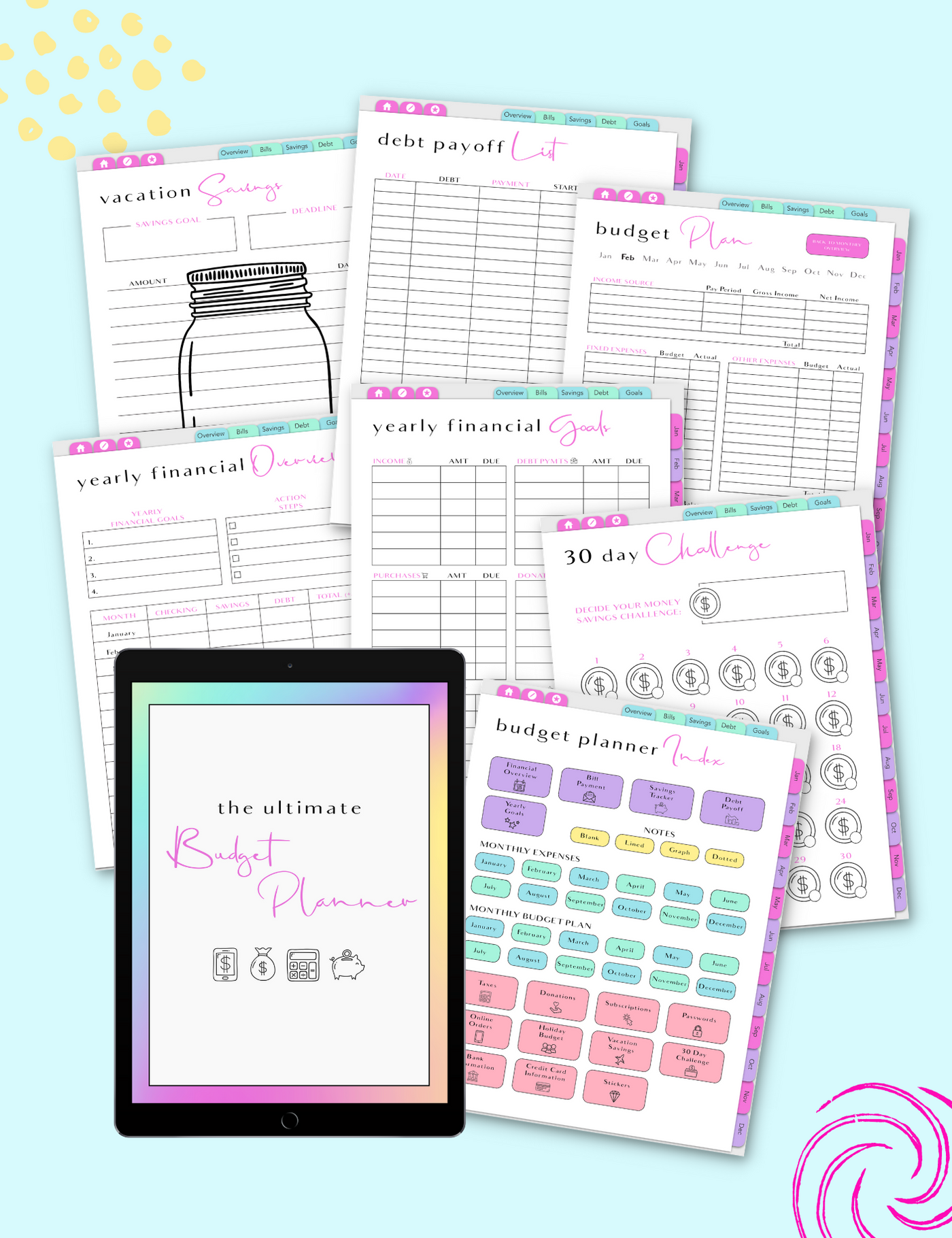 The Ultimate Budget Digital Planner – Jessica Autumn